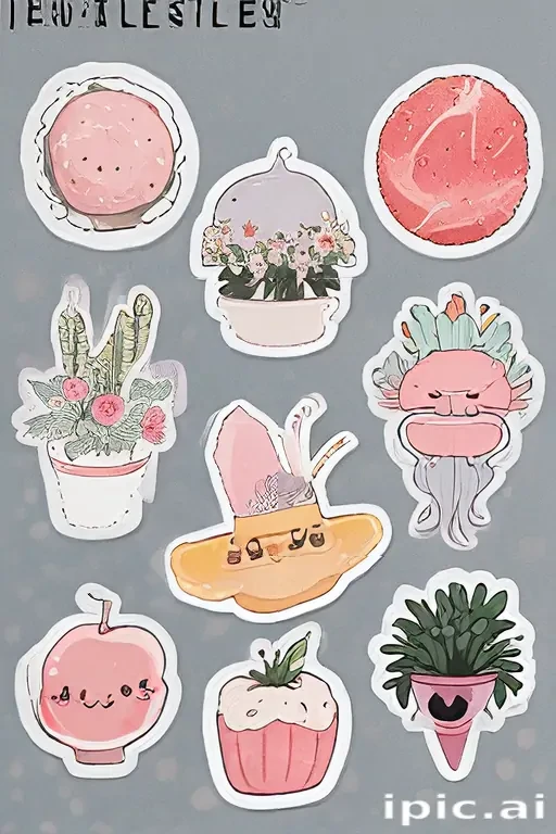 printable sticker aesthetic