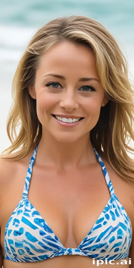 Christine Taylor in bikini