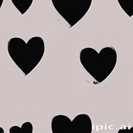 black heart image