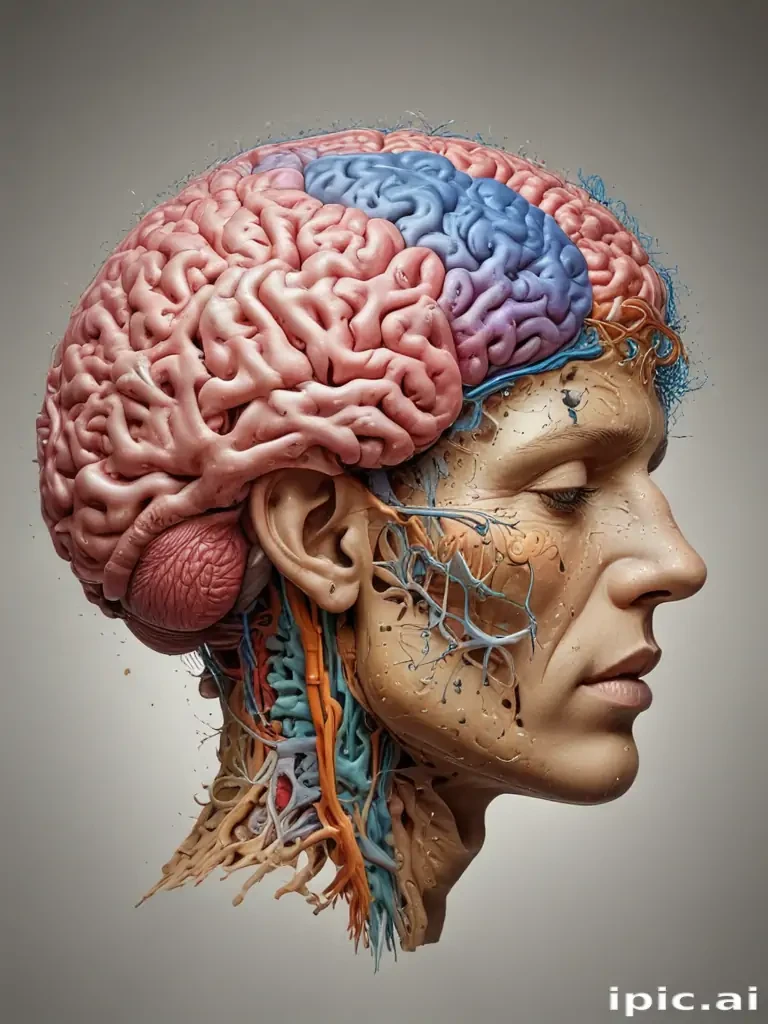 brain pictures drawing