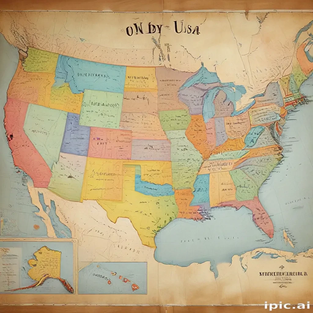 map of usa