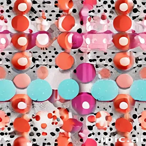 polka dots transparent