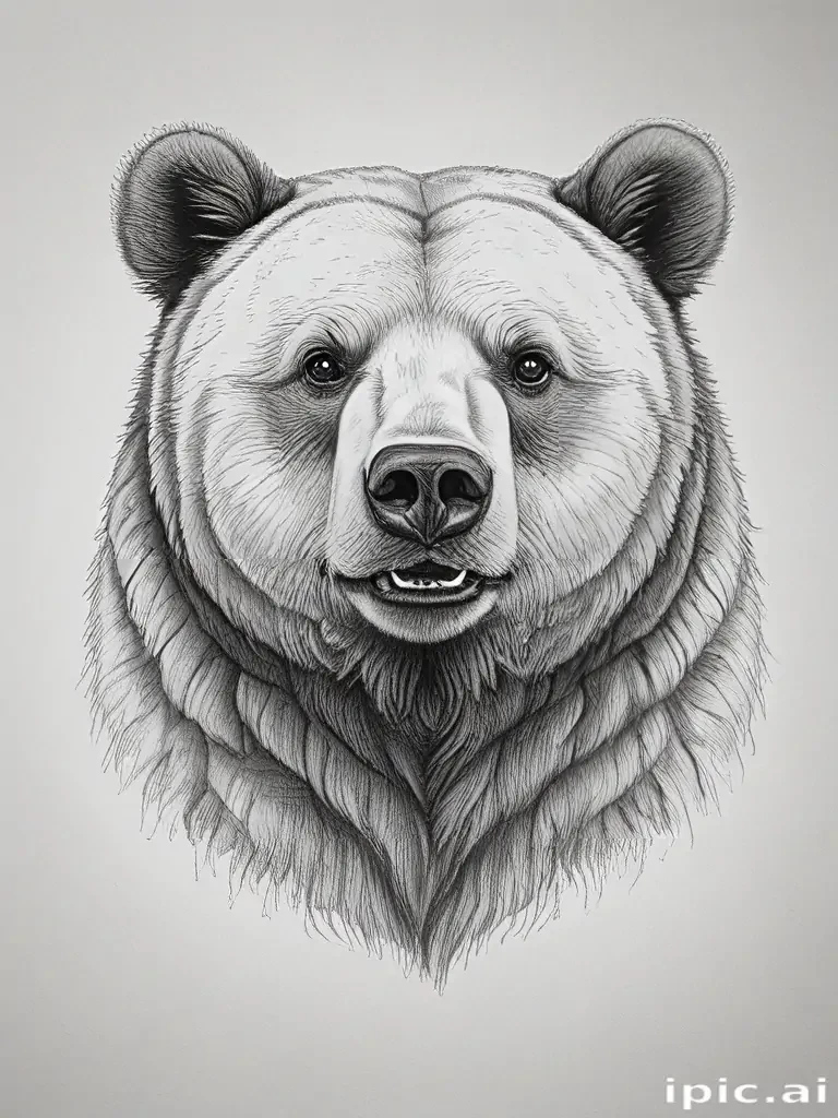 bear pictures to draw