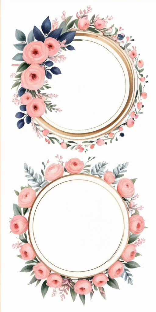circular frame clipart