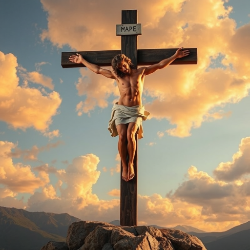 pics of jesus on the cross