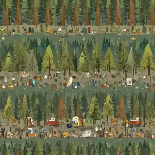 camping background