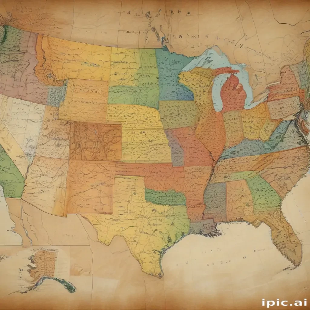 us states on a map
