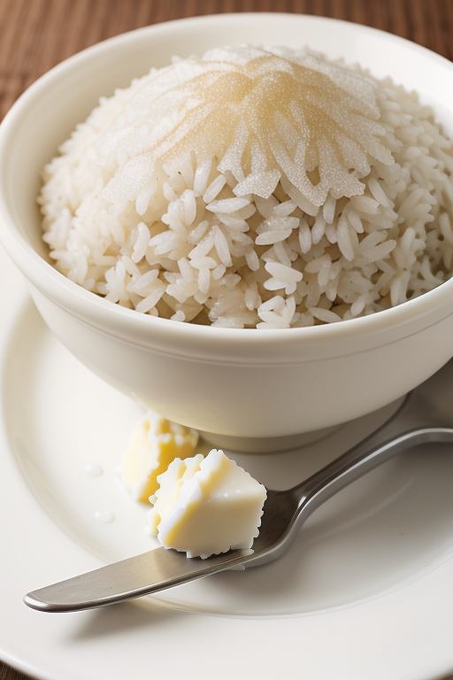rice with butter and sugar