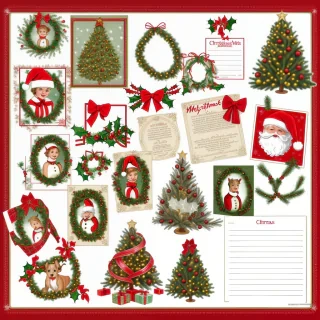 free vintage printables christmas