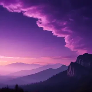 purple sky wallpaper