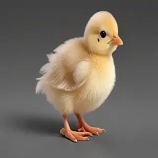 transparent chick