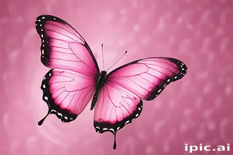 pink butterfly images