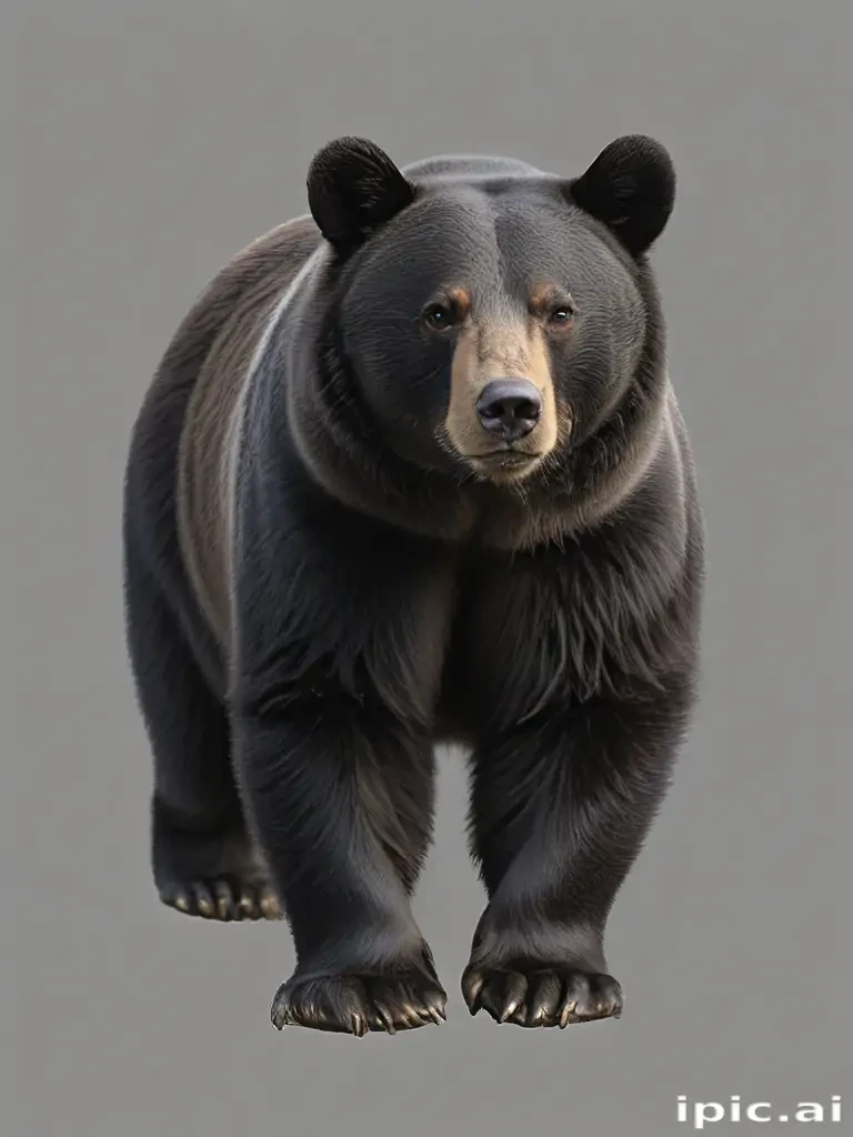 black bear png