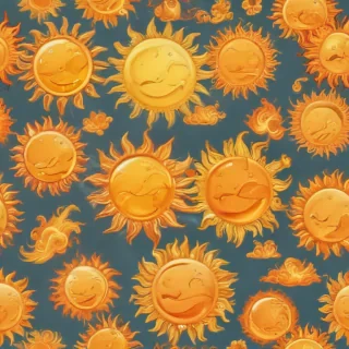 transparent background sun clipart
