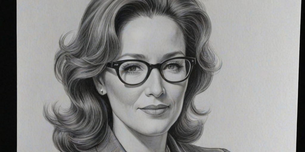 Enticing Mary McDonnell, pencil sketch, portrait of Fascinating woman 1951s in glasses, hair style beatnik, outline, clear lines, fine lines, 8k