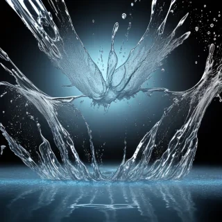 water splash transparent background