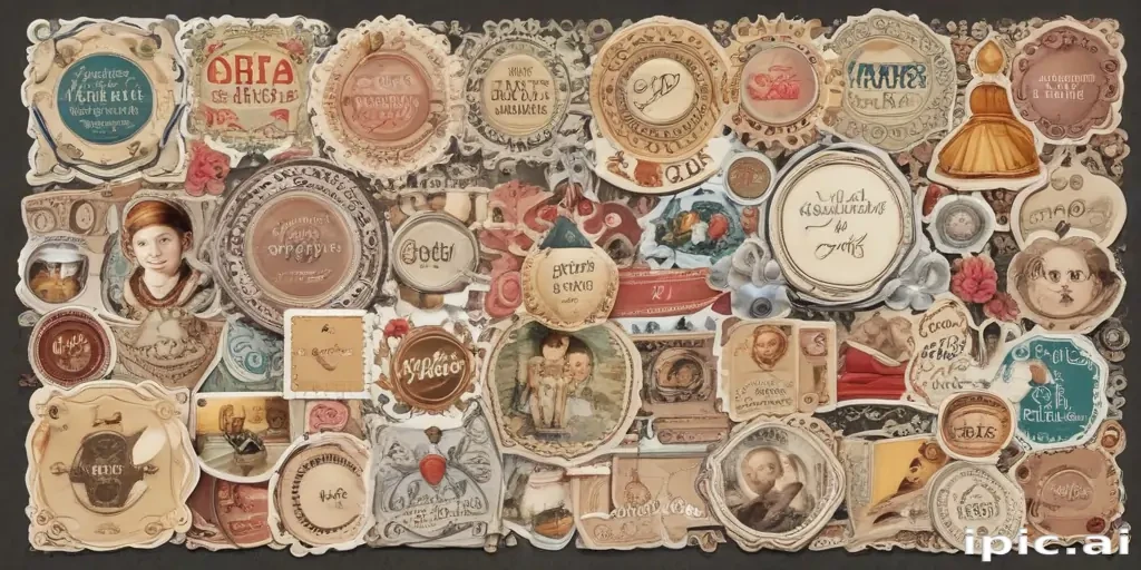 online scrapbook stickers