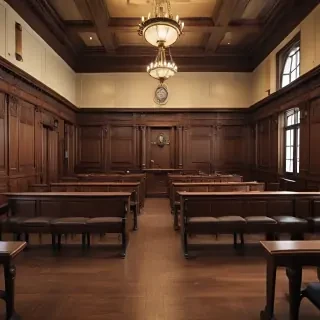 court room background