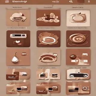 aesthetics brown instagram highlight icons