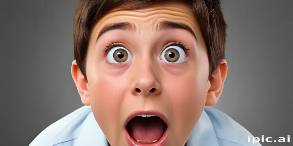 shocked face png