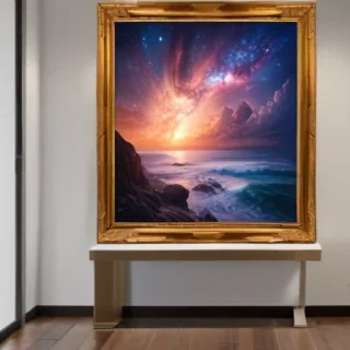 frame with background
