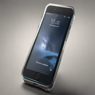 iphone with transparent background
