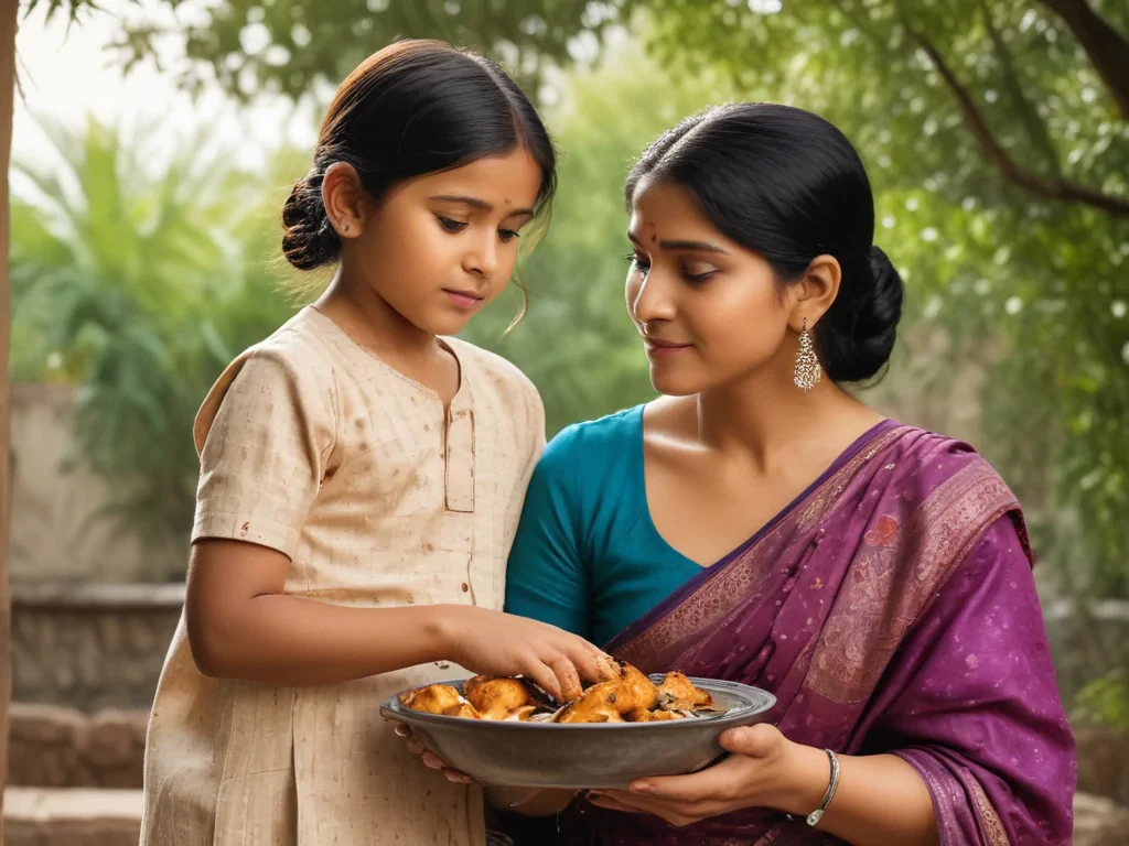 indian mom and son