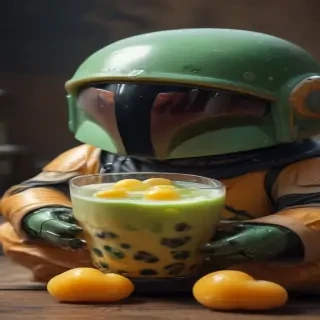 cute boba wallpaper