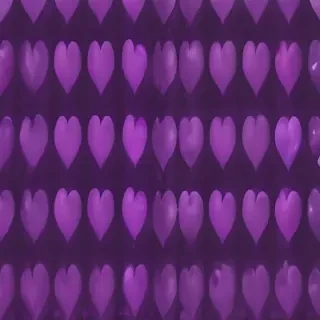 purple heart pattern wallpaper