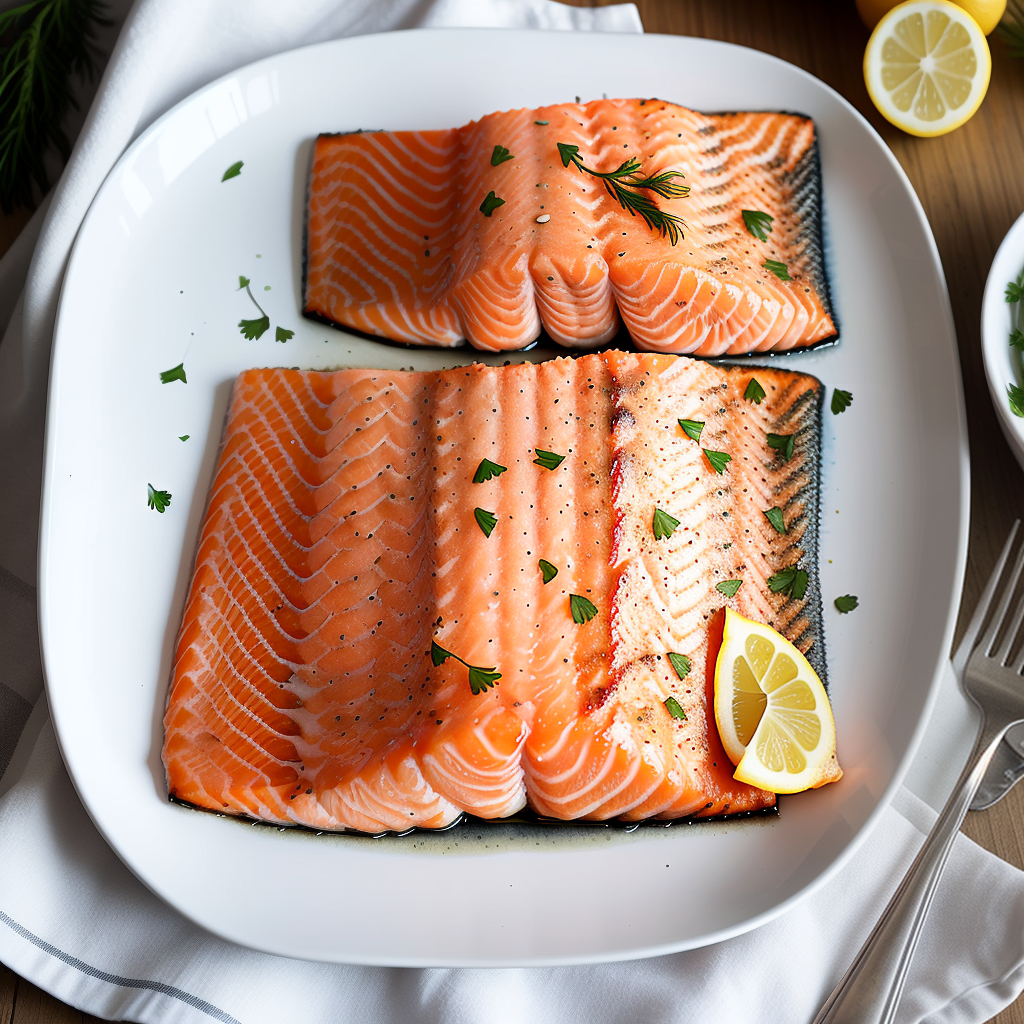 air fry salmon from frozen