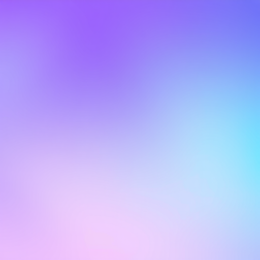 Create a vibrant gradient background with smooth transitions from purple to teal, using a Canon EOS R5 with a 50mm f/1.2 lens, set at ISO 100, aperture f/4, shutter speed 1/125s, in landscape orientation, utilizing soft lighting for even color distribution.