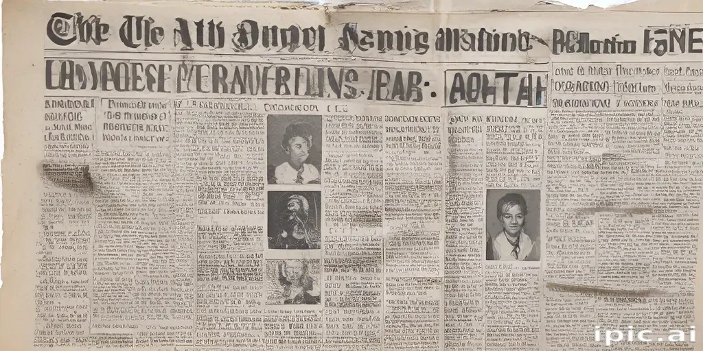 ripped newspaper png