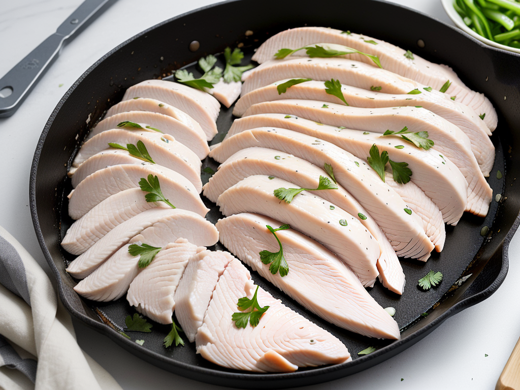 what to make with thin sliced chicken breast