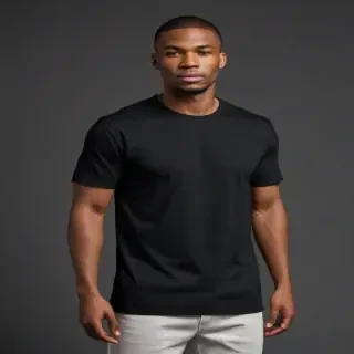 black tee png