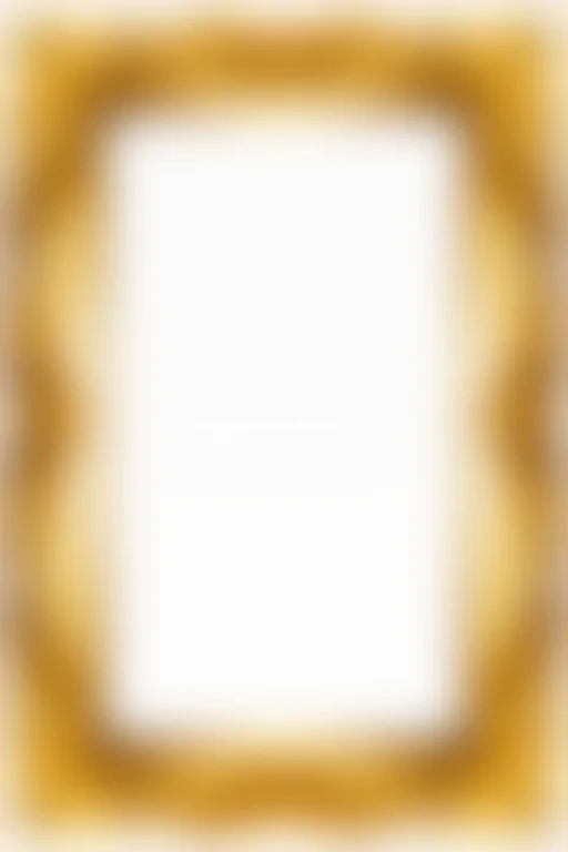 rectangle gold frame png