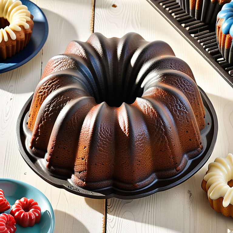 cast iron bundt cake pan