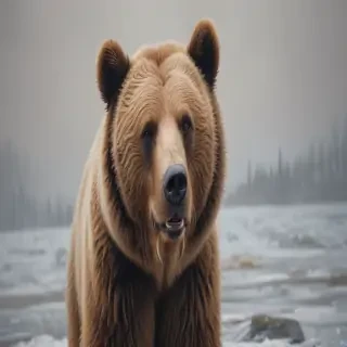bear pic drawing