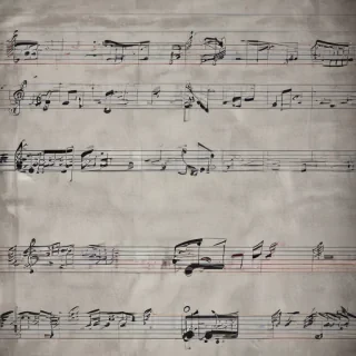 notes music background