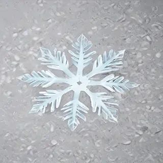 transparent background snowflake clipart