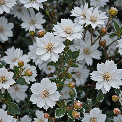 winter flower wallpaper background