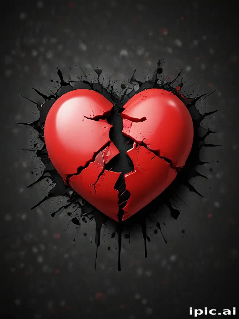 broken heart wallpaper