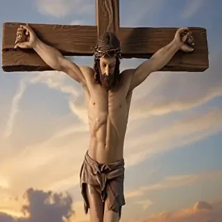 jesus on the cross picture