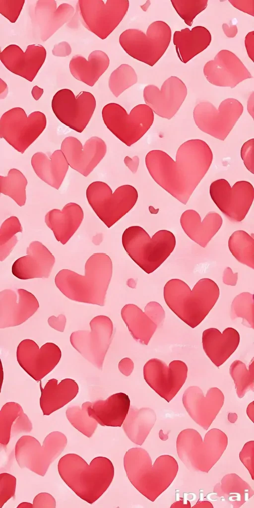 heart background aesthetic