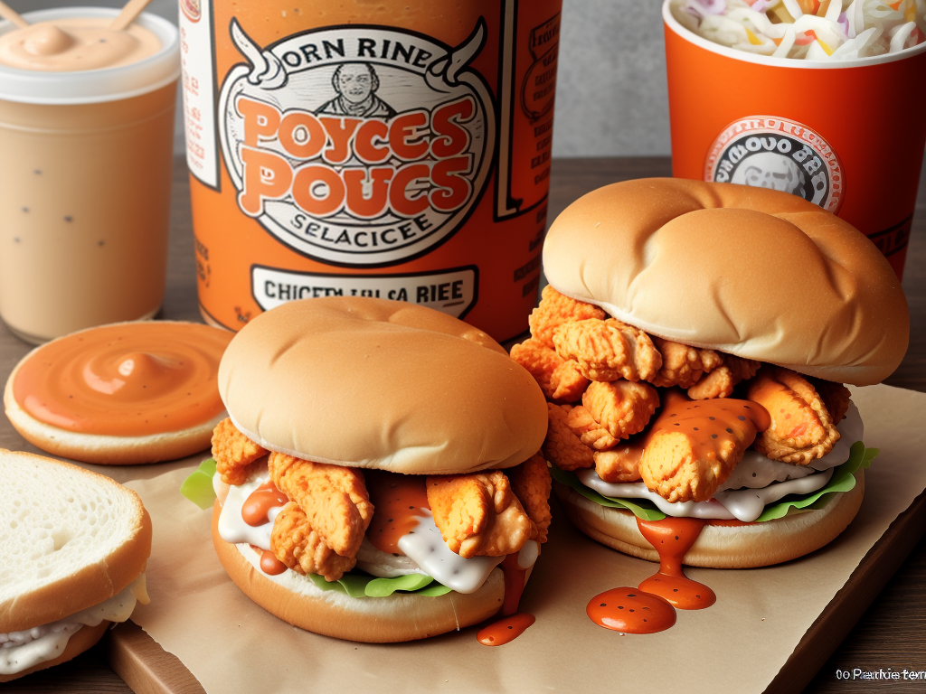 popeyes spicy chicken sandwich sauce