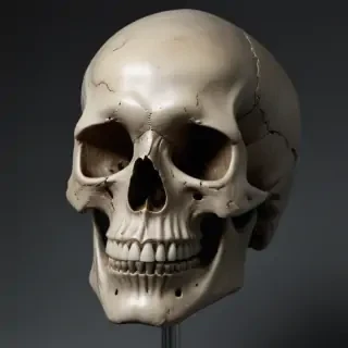 skull face png