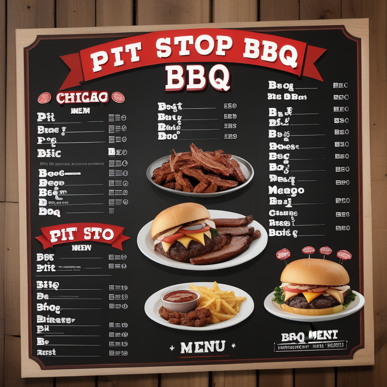 chicago pit stop bbq menu
