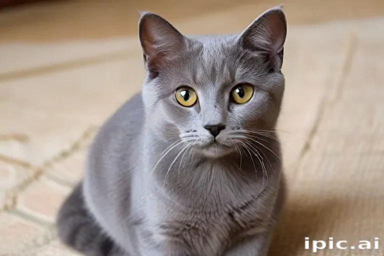 grey cat