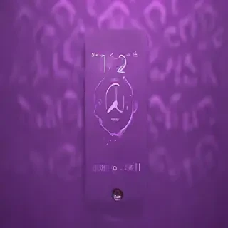 purple lockscreen