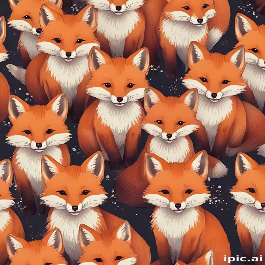 cute fox backgrounds