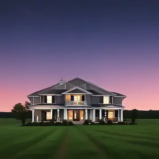 house back ground